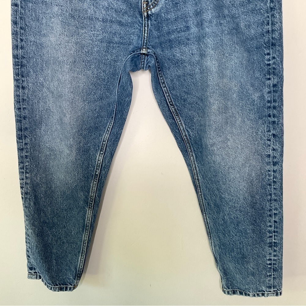 Zara Button Fly Crop Jeans Size 36 - Picture 4 of 16